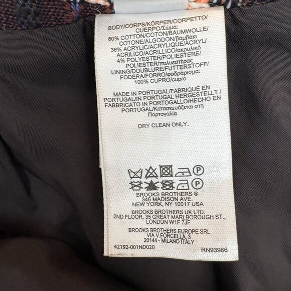 Brooks Brothers Women's Straight Skirt Size 2 Knee Length Side Zipper Lined EUC - Picture 11 of 12